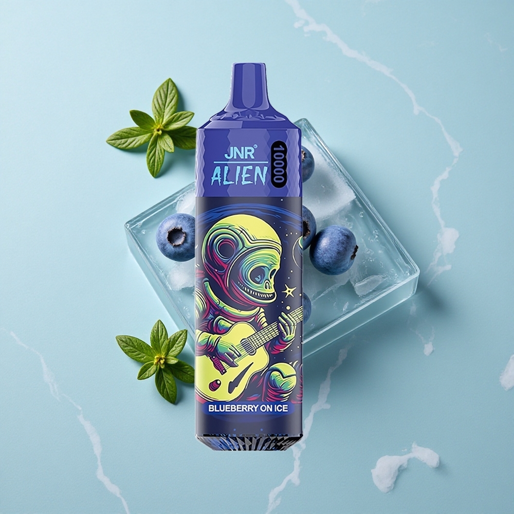 JNR Alien 10000 Puffs Blaubeer-Eis 850mAh LED RGB vape großhandel Deutschland