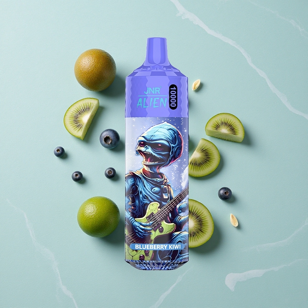 JNR Alien 10000 Puffs Blaubeere Kiwi 850mAh Type-C vape großhandel Deutschland