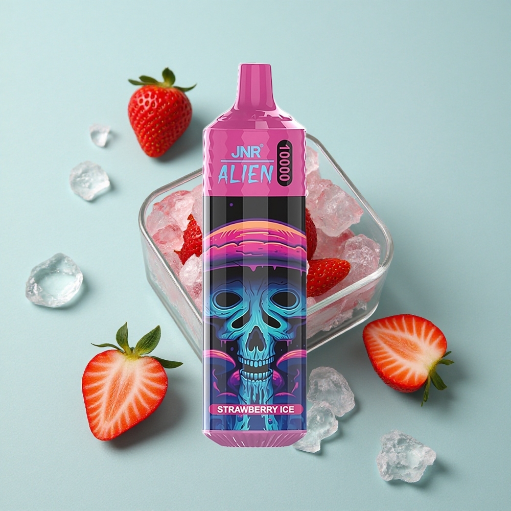 JNR Alien 10000 Puffs Erdbeer-Eis 850mAh Typ-C vape großhandel Deutschland