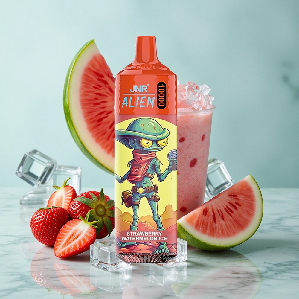 JNR Alien 10000 Puffs Erdbeer Wassermelone Eis 850mAh LED RGB vape großhandel Deutschland