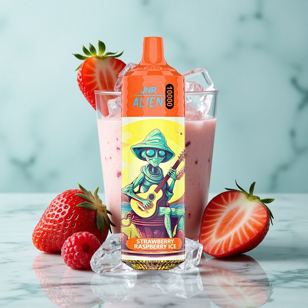 JNR Alien 10000 Puffs Erdbeere Himbeere Eis 850mAh vape großhandel Deutschland