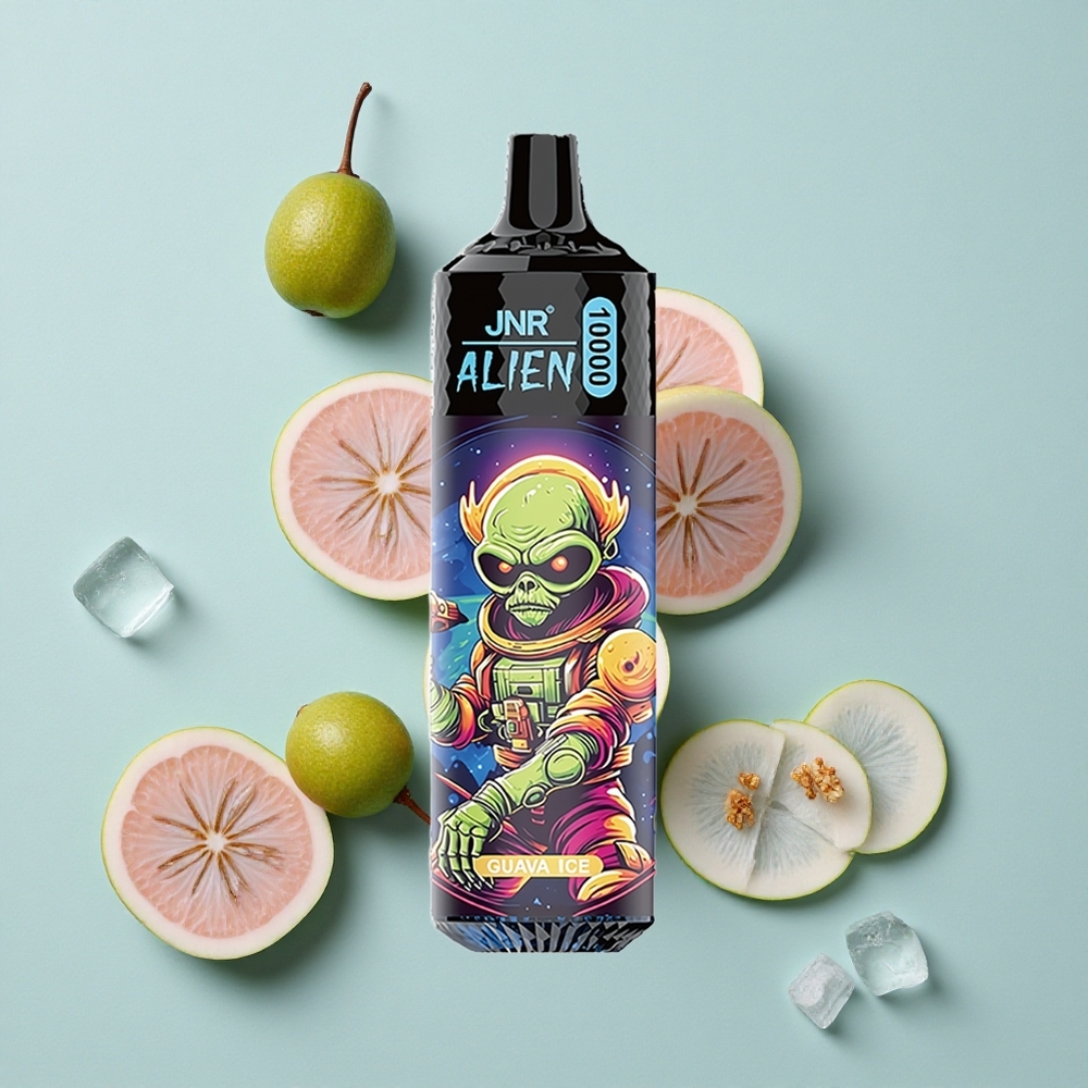 JNR Alien 10000 Puffs Guava-Eis 850mAh LED vape großhandel Deutschland