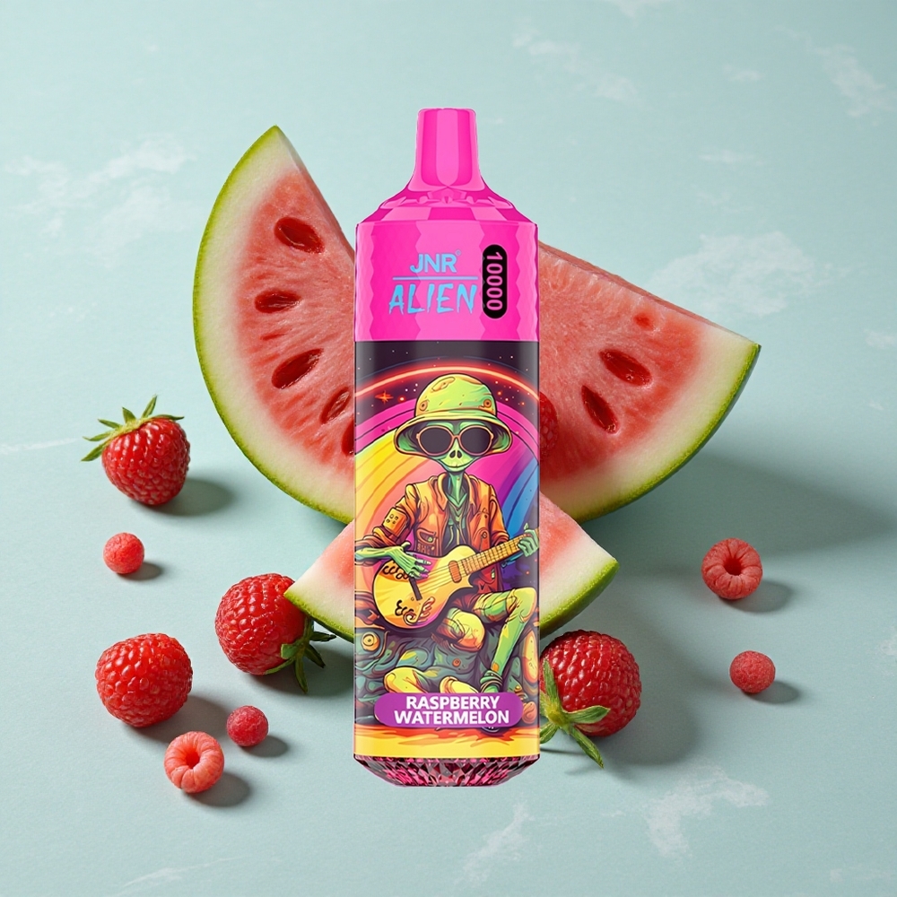 JNR Alien 10000 Puffs Himbeere Wassermelone 20ml E-Liquid Typ-C Schnellladung vape großhandel Deutschland