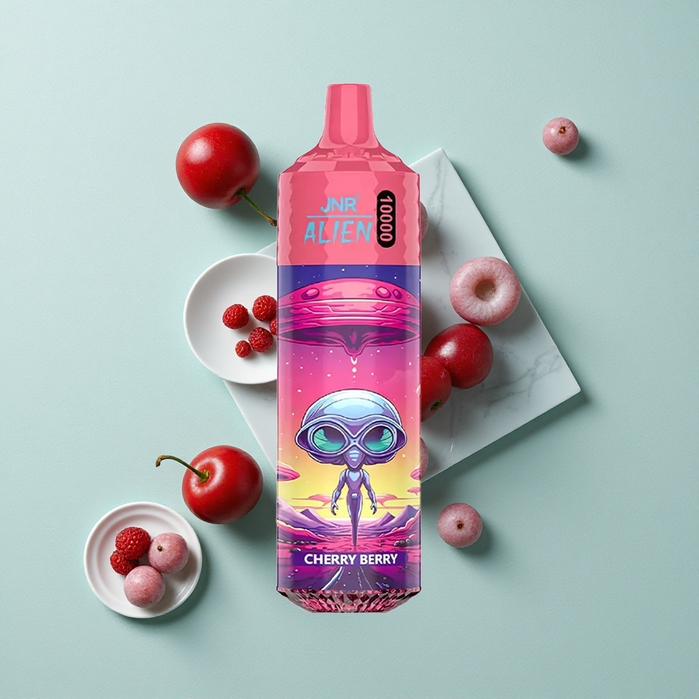 JNR Alien 10000 Puffs Kirsch-Beere 850mAh LED RGB vape großhandel Deutschland