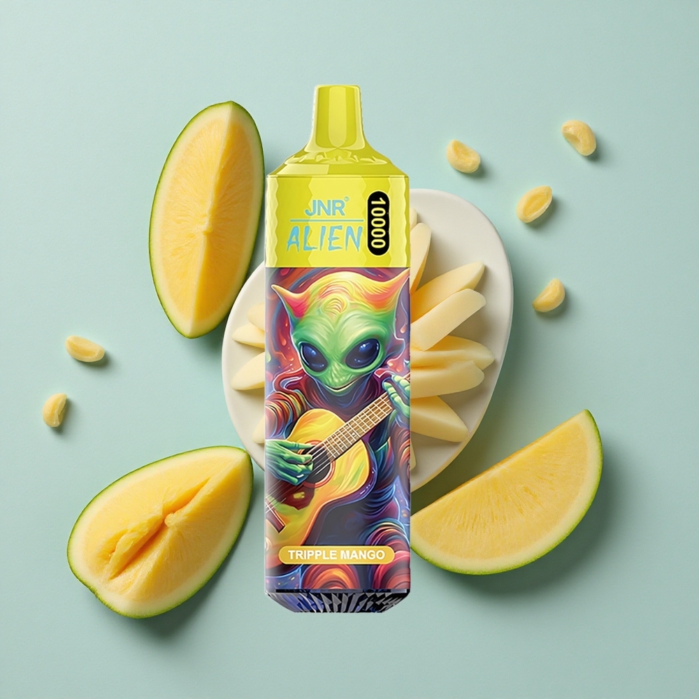JNR Alien 10000 Puffs Triple Mango 20ml E-Liquid RGB LED vape großhandel Deutschland