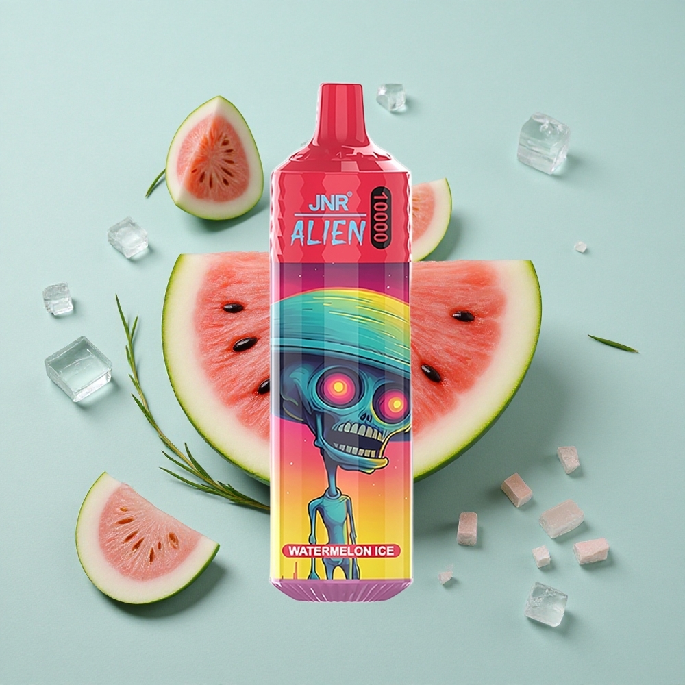 JNR Alien 10000 Puffs Wassermelone Eis 850mAh LED vape großhandel Deutschland