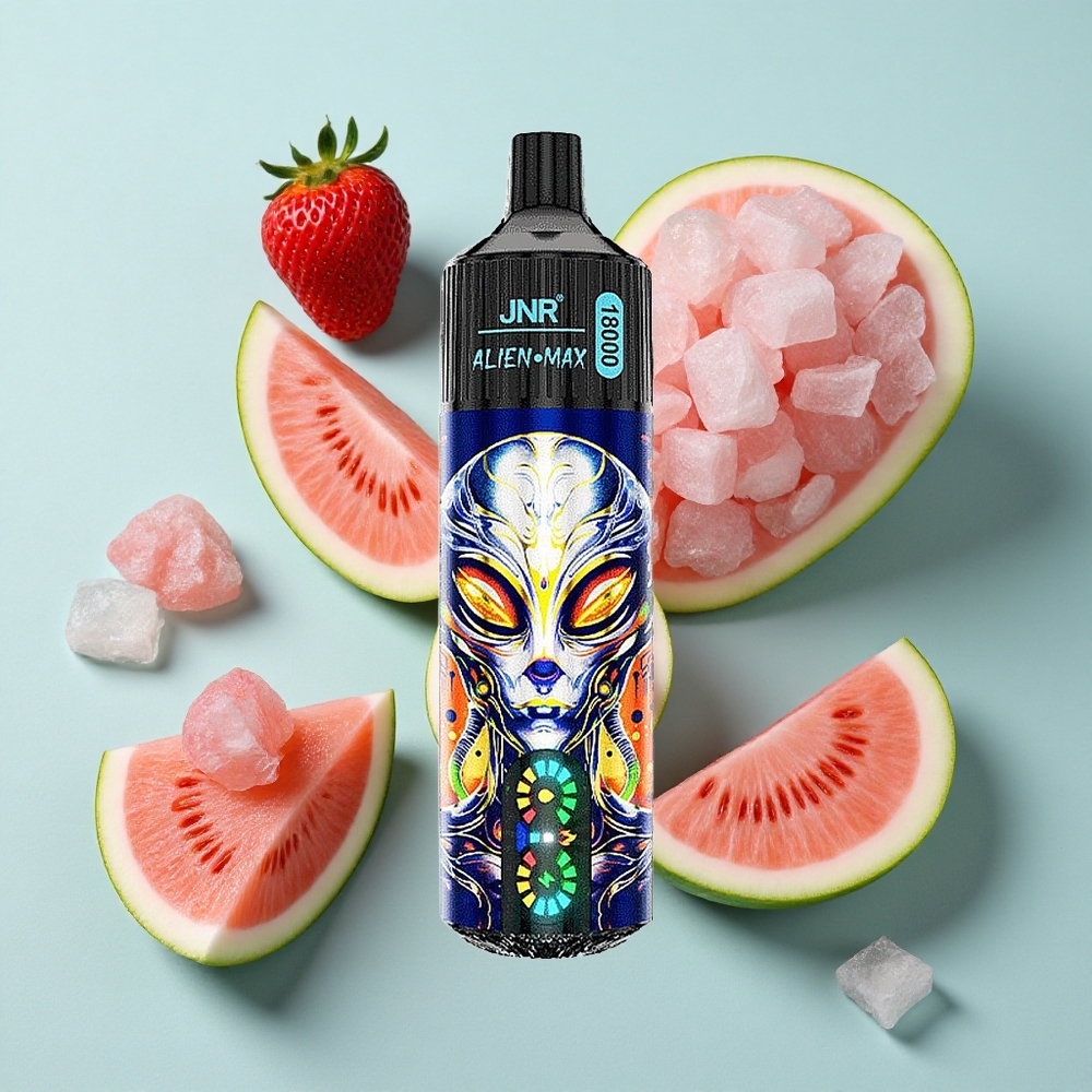 JNR Alien Max 18000 Puffs Erdbeer Wassermelone Bubblegum Dual Mesh Coil vape großhandel Deutschland