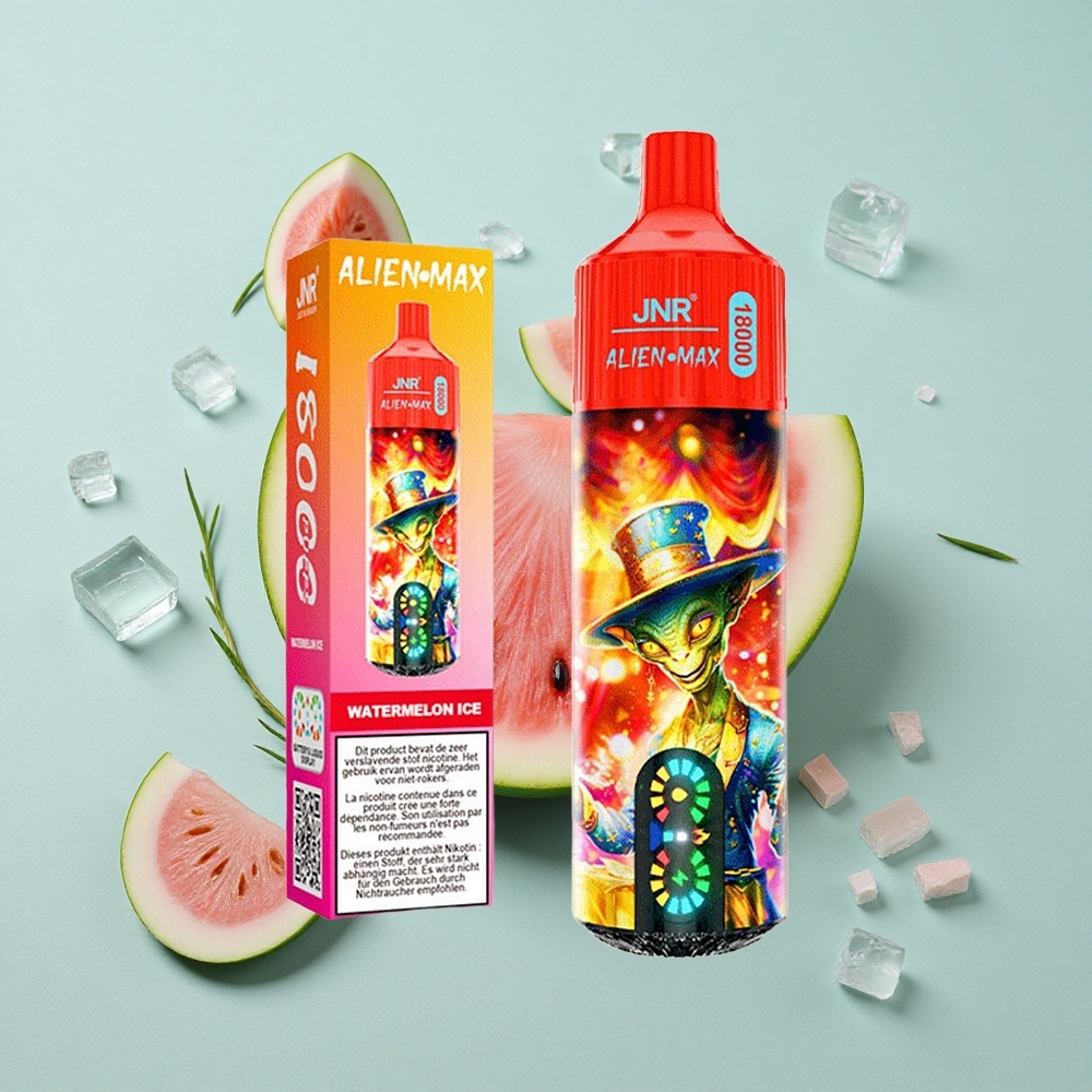 JNR Alien Max 18000 Puffs Wassermelone Eis Dual Mesh Coil vape großhandel Deutschland