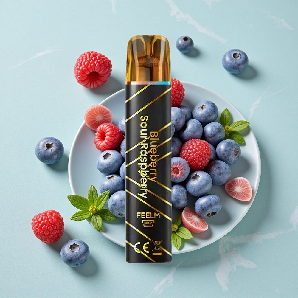 JNR BlackGolden 600+200 Puffs Blaubeere-Sauer-Himbeer Einweg-Vape 2ml TPD vape großhandel Deutschland