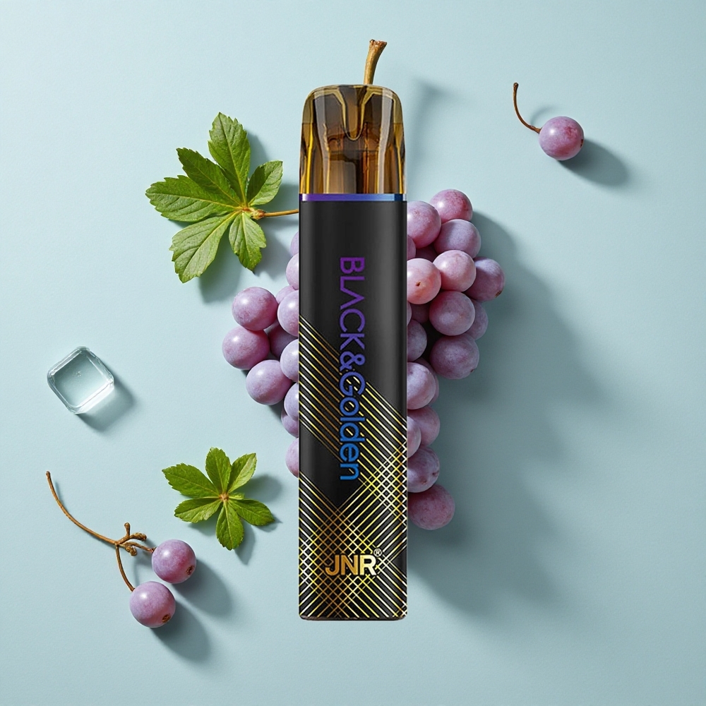 JNR BlackGolden 600+200 Puffs Grape Ice Eiskalt 2ml 550mAh vape großhandel Deutschland