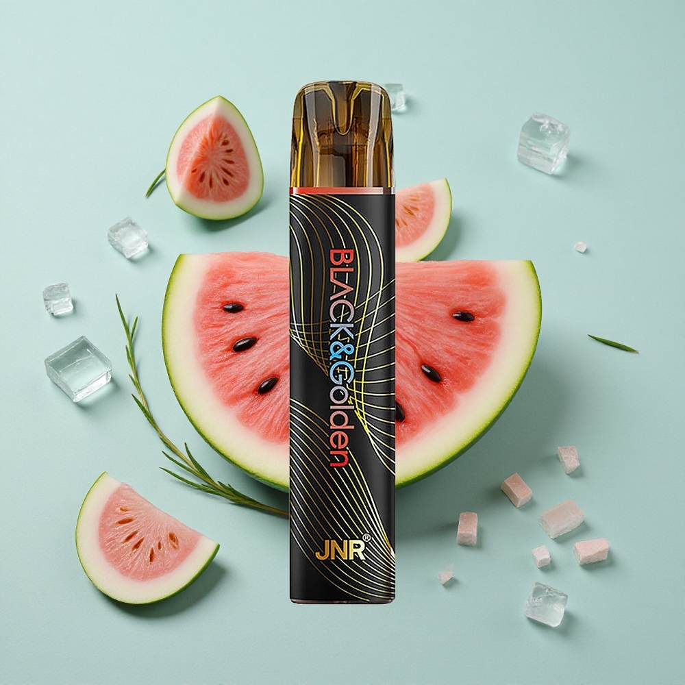 JNR BlackGolden 600+200 Puffs Wassermelone Eis Einweg-Vape vape großhandel Deutschland