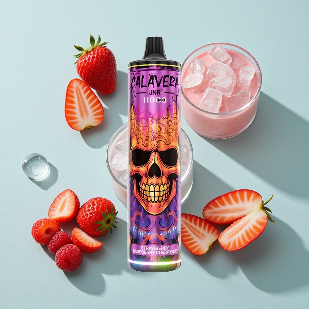 JNR Calavera 11000 Puffs Erdbeere Himbeere Kirsche Eis Type-C 21ml vape großhandel Deutschland