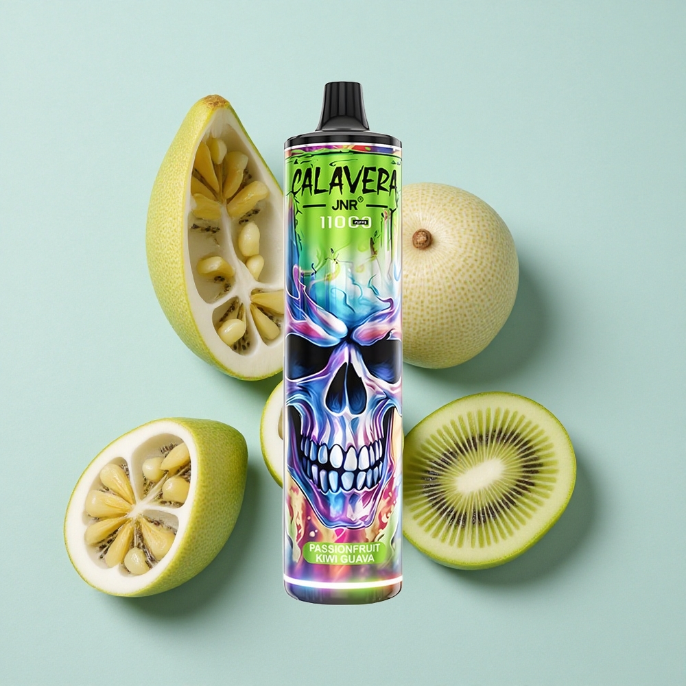 JNR Calavera 11000 Puffs Passionsfrucht Kiwi Guava Typ-C Ladung 21ml E-Liquid vape großhandel Deutschland