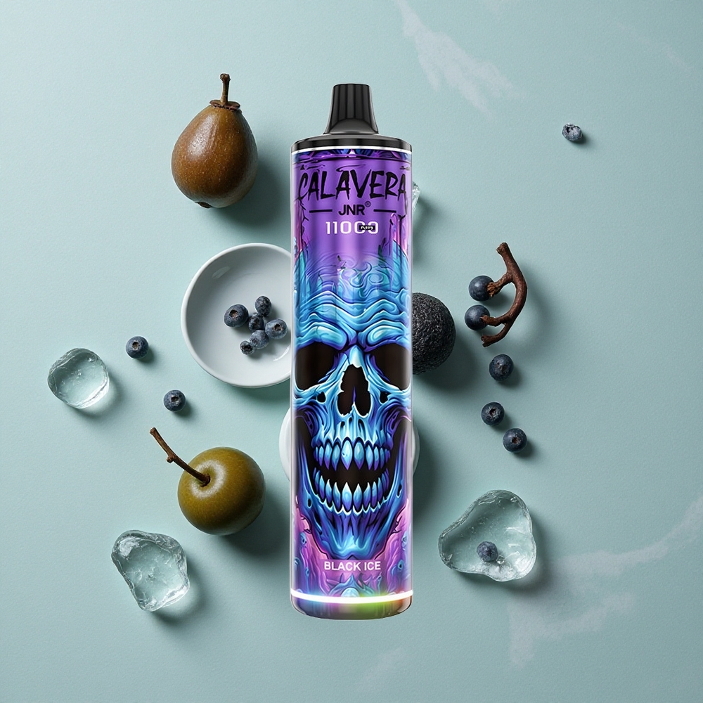 JNR Calavera 11000 Puffs Schwarz Eis Typ-C Ladung vape großhandel Deutschland