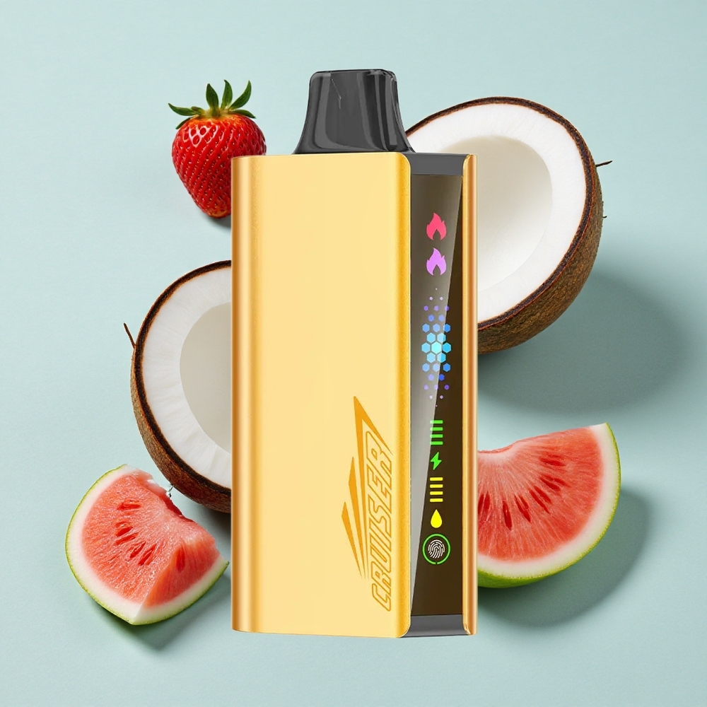 JNR Cruiser 12000 Puffs Erdbeere Kokosnuss Wassermelone No-Charge Einweg-Vape mit 3500-mAh-Batterie vape großhandel Deutschland