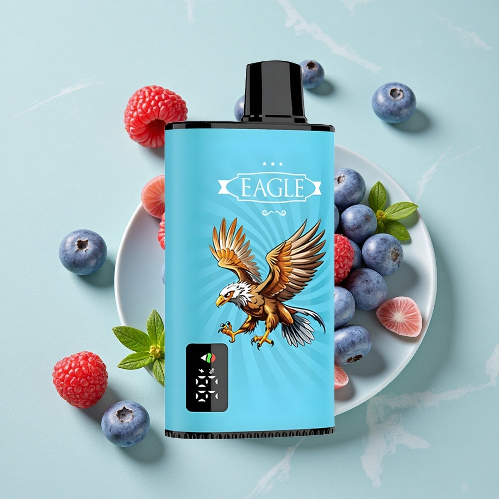JNR EAGLE Smart 23000 Puffs Blaubeere-Sauer-Himbeere Digitales Display Typ-C-Ladeanschluss vape großhandel Deutschland