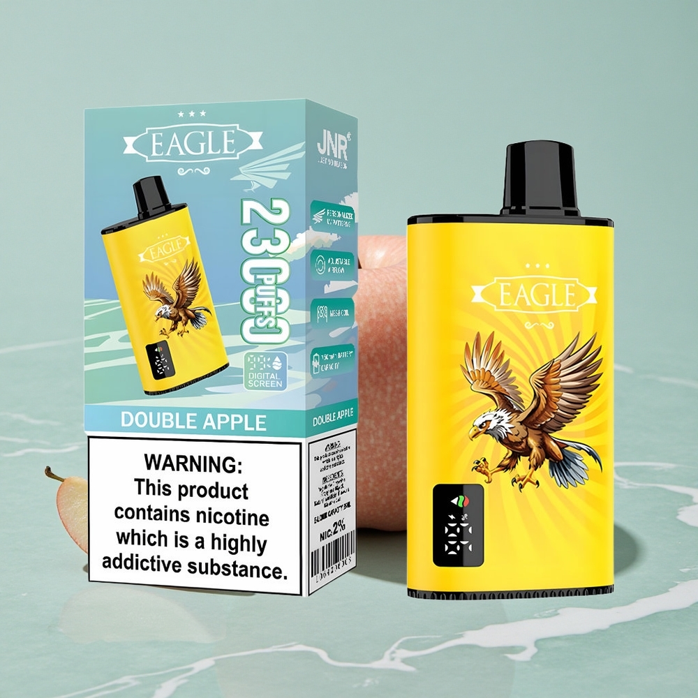 JNR EAGLE Smart 23000 Puffs Doppelapfel Digitales Display Typ-C-Ladeanschluss vape großhandel Deutschland