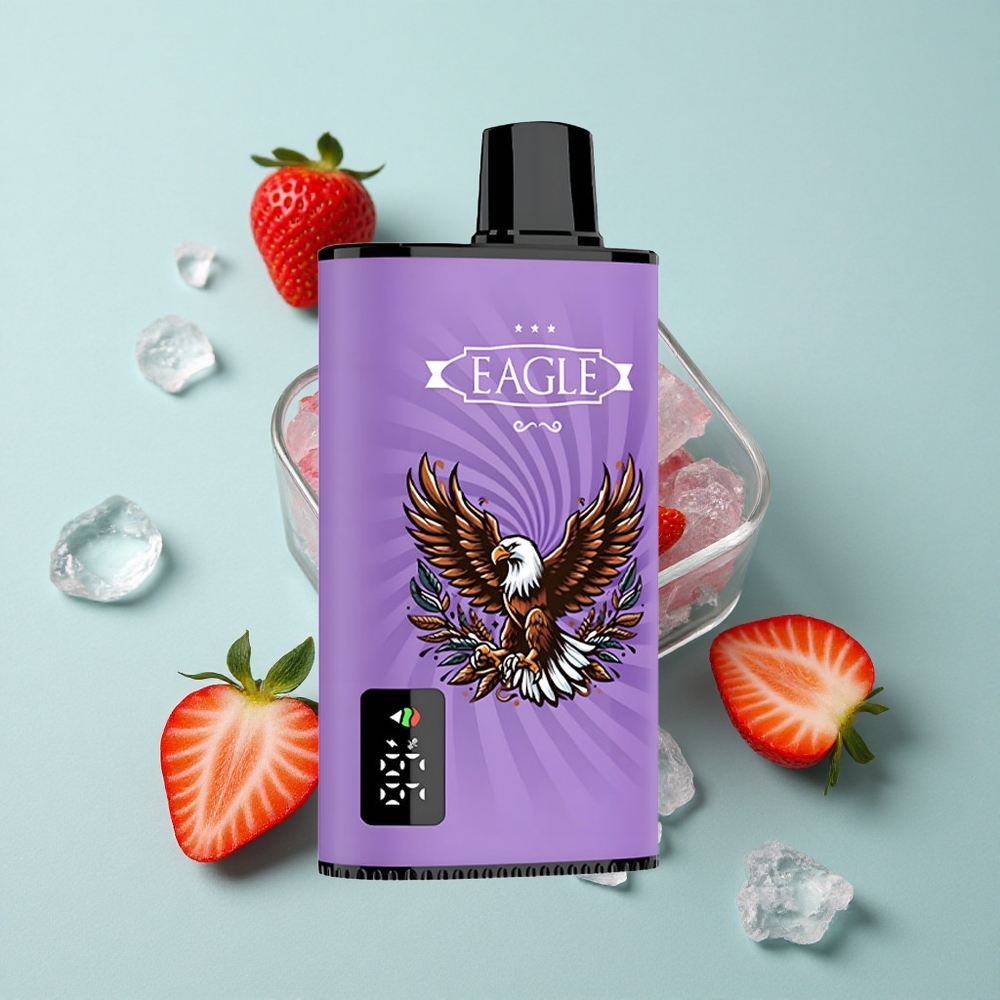 JNR EAGLE Smart 23000 Puffs Erdbeer-Eis Digitales Display Typ-C Ladung vape großhandel Deutschland