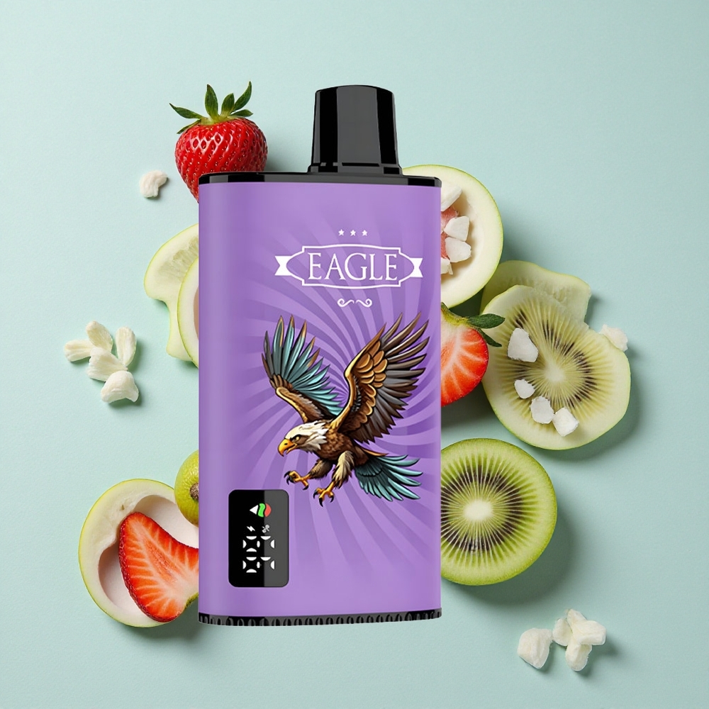 JNR EAGLE Smart 23000 Puffs Erdbeere Kiwi Digitales Display Typ-C 25ml vape großhandel Deutschland