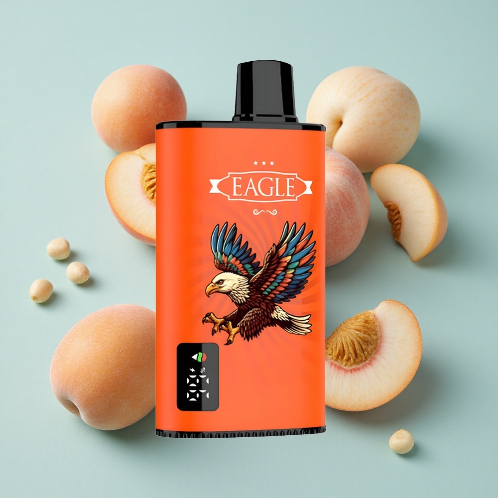JNR EAGLE Smart 23000 Puffs Saftige Pfirsiche Digitales Display 25ml e-Liquid vape großhandel Deutschland