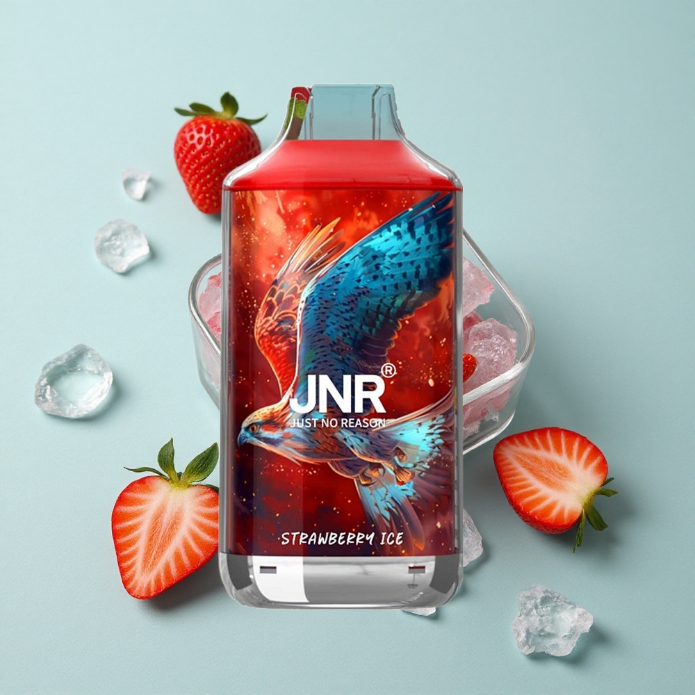 JNR Falcon 16000 Puffs Erdbeer-Eis Dual Mesh Coil vape großhandel Deutschland