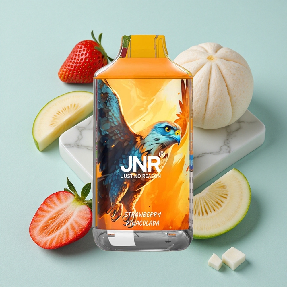 JNR Falcon 16000 Puffs Erdbeer Pina Colada Dual Mesh Coil vape großhandel Deutschland