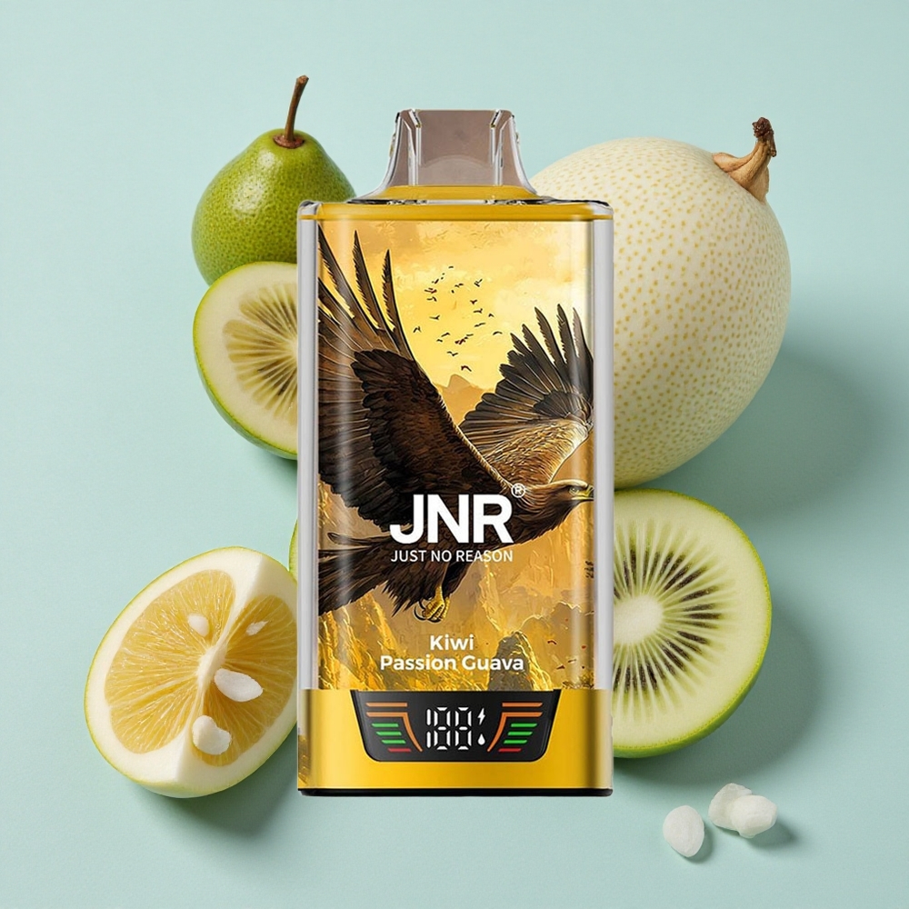 JNR Falcon Pro 28000 Puffs Kiwi-Passion-Guava 30ml vorgefüllt Dual Mesh Coil vape großhandel Deutschland
