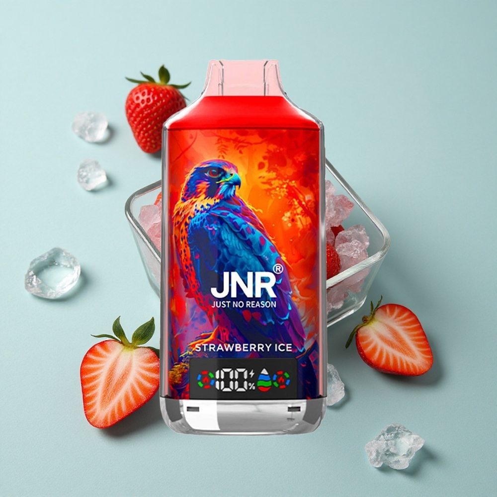 JNR Falcon X 18000 Puffs Erdbeer-Eis Dual Mesh Coil vape großhandel Deutschland