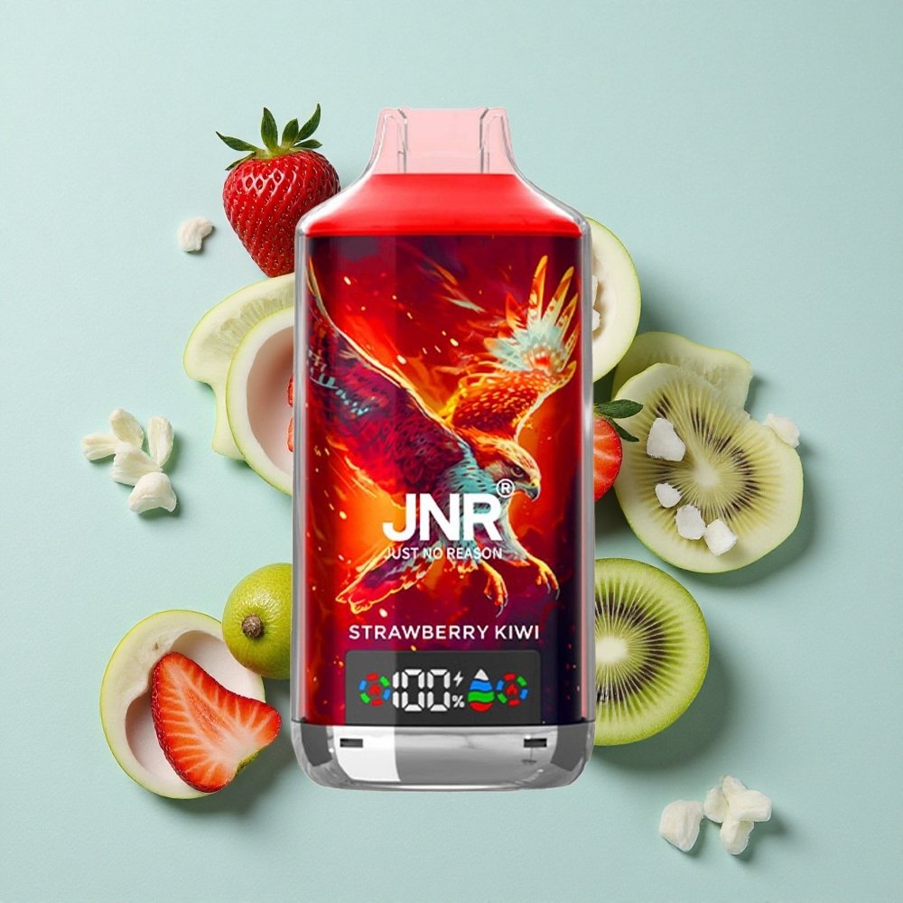 JNR Falcon X 18000 Puffs Erdbeere Kiwi Digital Display Typ-C Schnellladung vape großhandel Deutschland