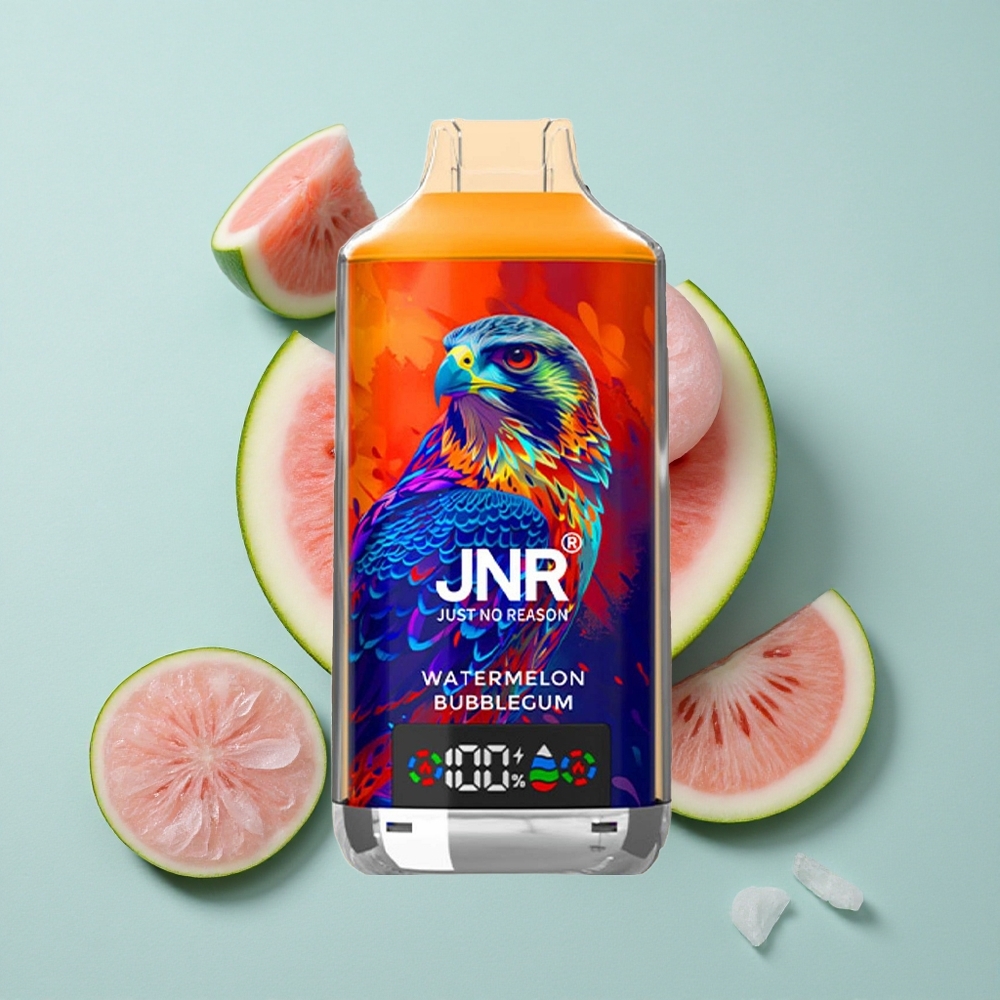 JNR Falcon X 18000 Puffs Wassermelone Bubblegum Digital Display Typ-C Schnellladung vape großhandel Deutschland