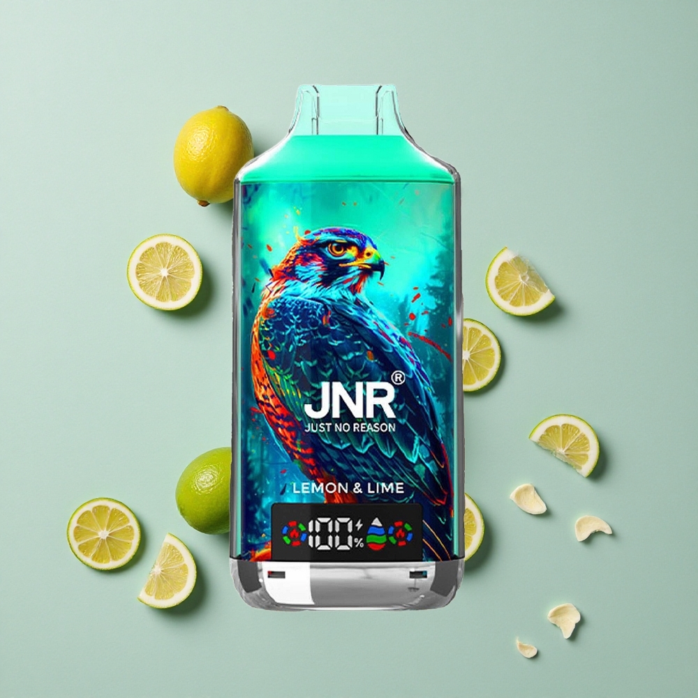JNR Falcon X 18000 Puffs Zitrone Limette Dual Mesh Coil vape großhandel Deutschland