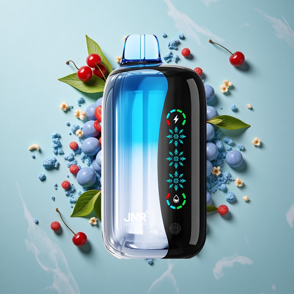 JNR Flex Ice 21000 Puffs Blaue Kirsch-Explosion Eiskontrolle Typ-C vape großhandel Deutschland