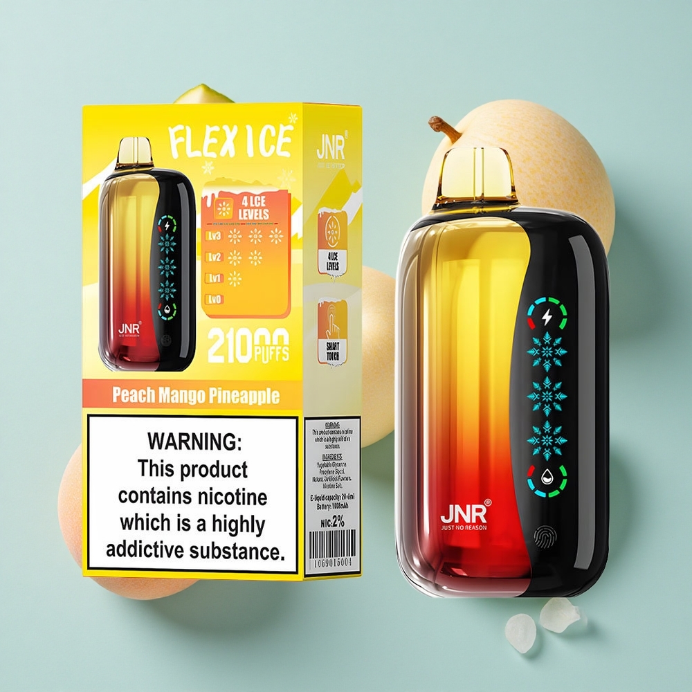 JNR Flex Ice 21000 Puffs Pfirsich Mango Ananas Eiskühlung vape großhandel Deutschland