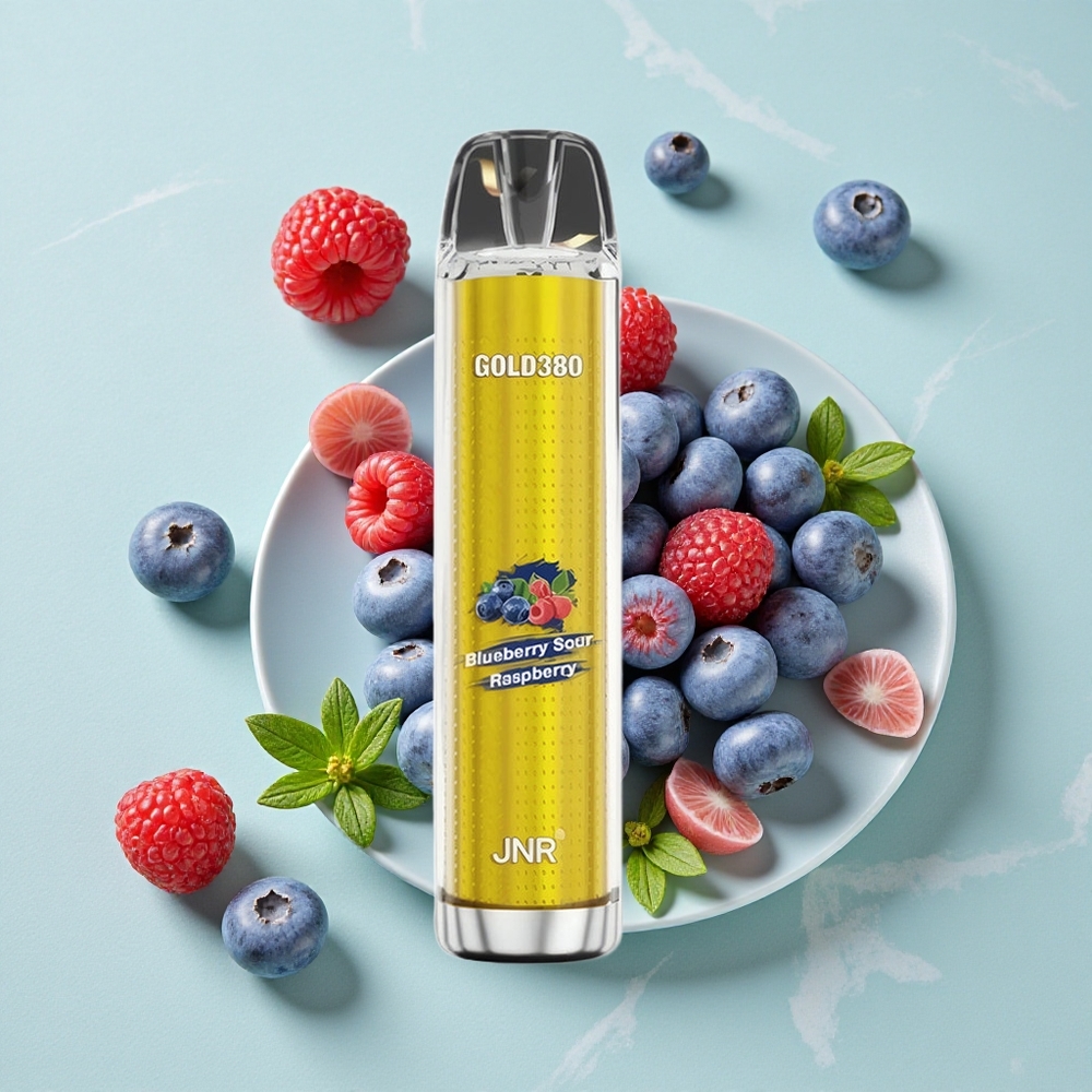 JNR Gold380 6000 Puffs Blaubeere-Sauer-Himbeere 13ml vape großhandel Deutschland