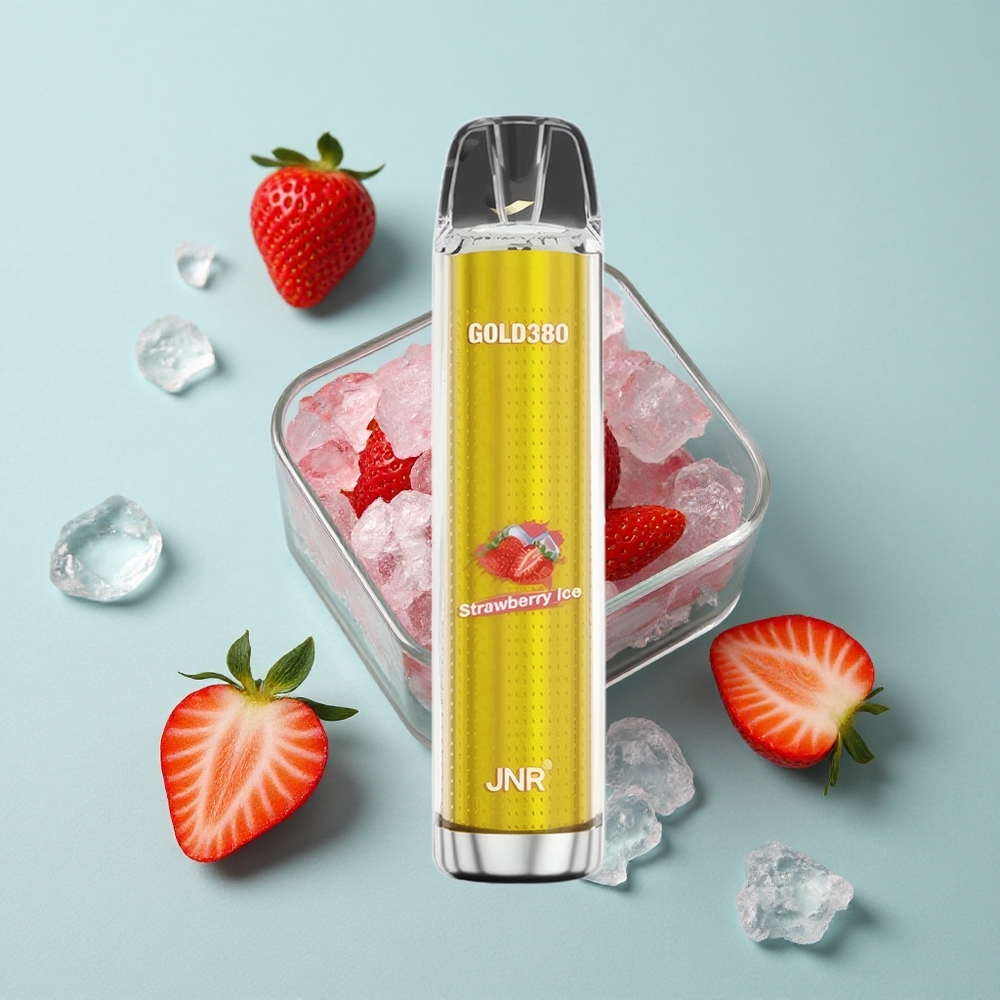 JNR Gold380 6000 Puffs Erdbeer-Eis Einweg-Vape 13ml vape großhandel Deutschland