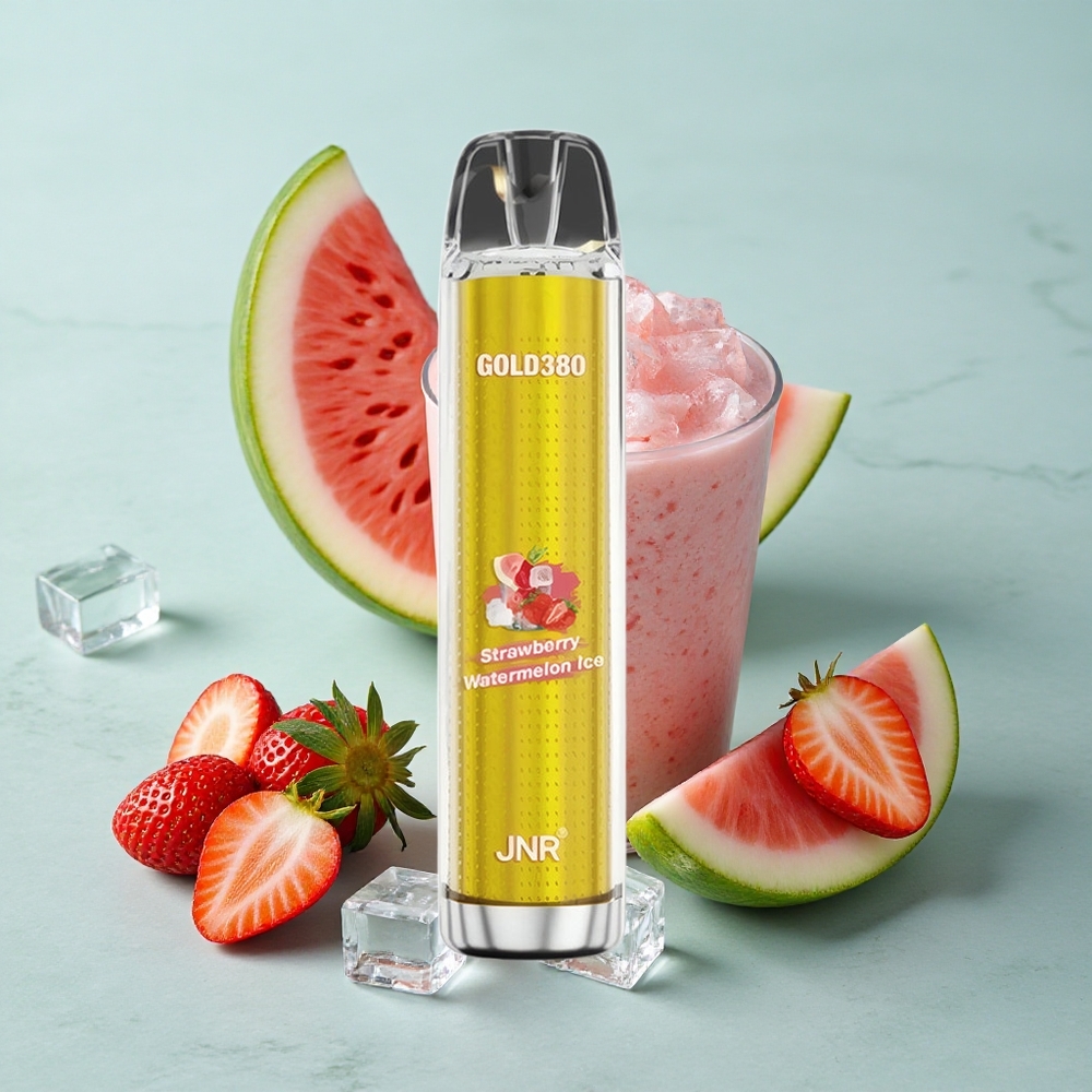 JNR Gold380 6000 Puffs Erdbeer Wassermelone Eis Vape Großhandel Deutschland