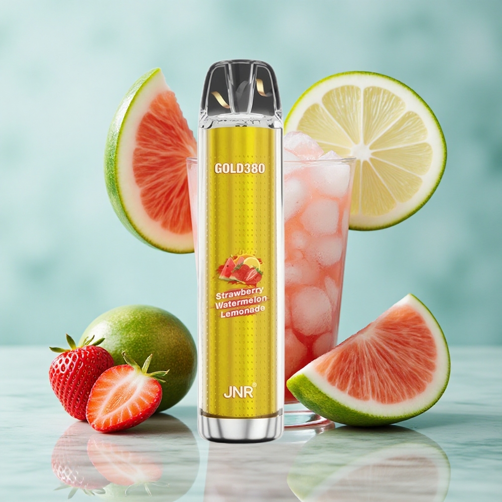 JNR Gold380 6000 Puffs Erdbeer Wassermelone Limonade 13ml e-Liquid vape großhandel Deutschland