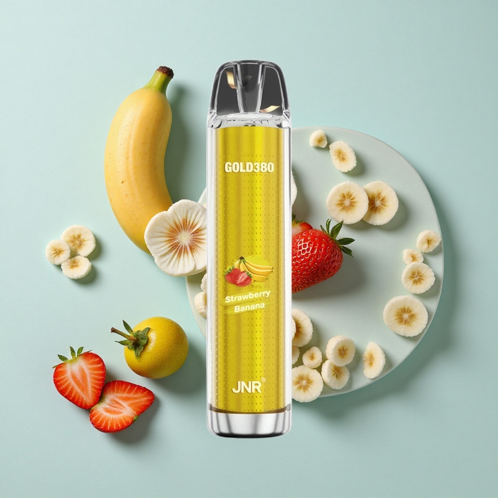 JNR Gold380 6000 Puffs Erdbeere Banane 1500mAh 13ml vape großhandel Deutschland