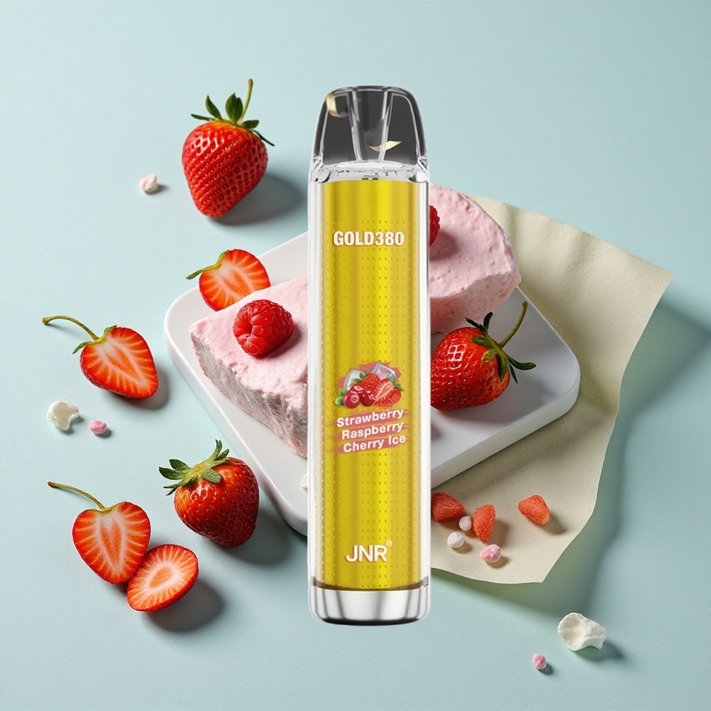 JNR Gold380 6000 Puffs Erdbeere Himbeere 13ml vape großhandel Deutschland