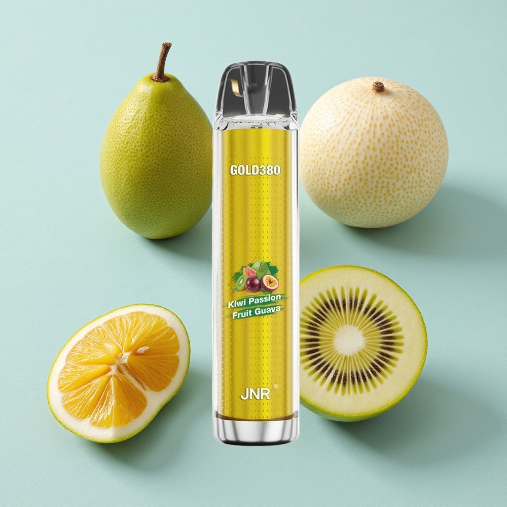 JNR Gold380 6000 Puffs Kiwi Passionsfrucht Guava 13ml vape großhandel Deutschland