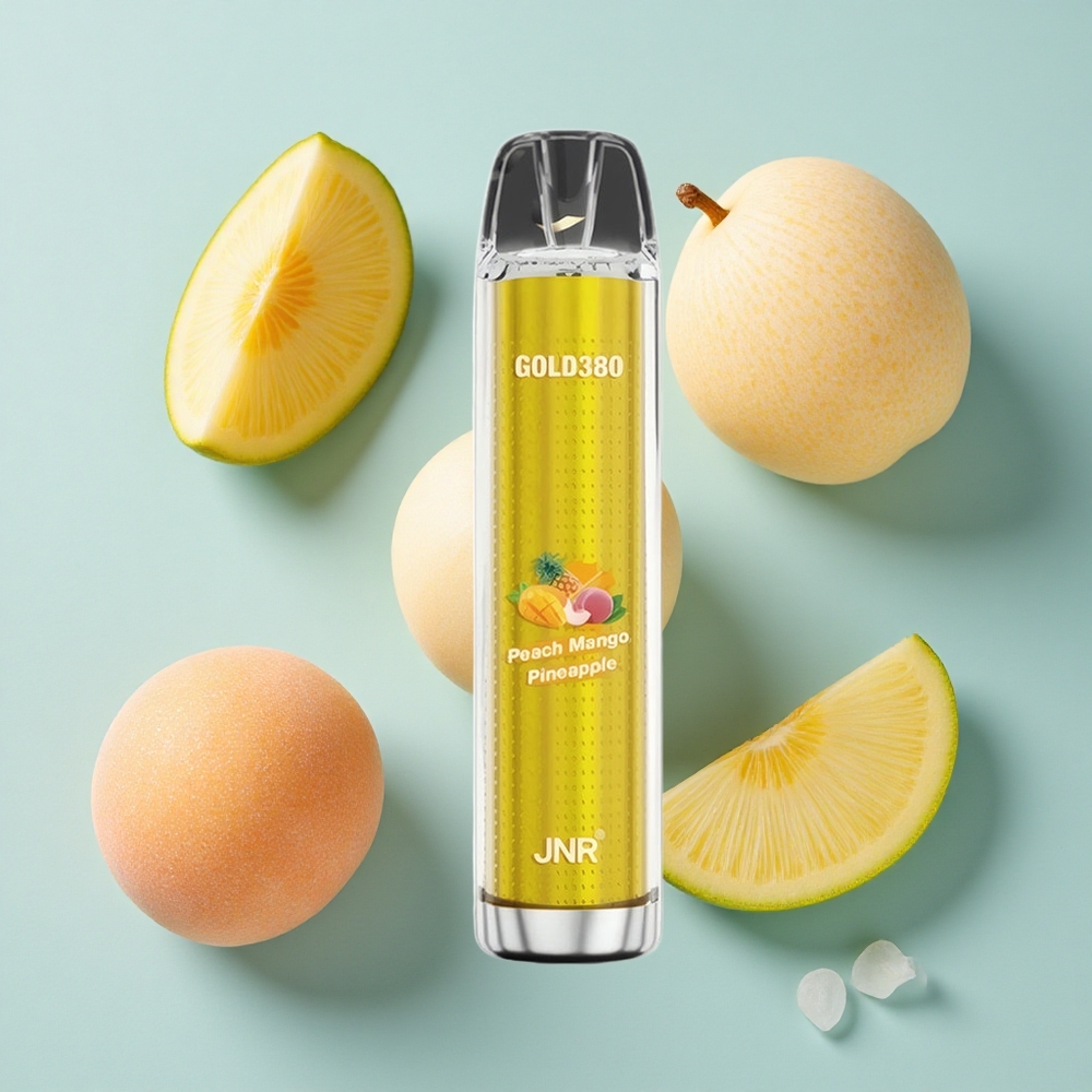 JNR Gold380 6000 Puffs Pfirsich Mango Ananas vape großhandel Deutschland