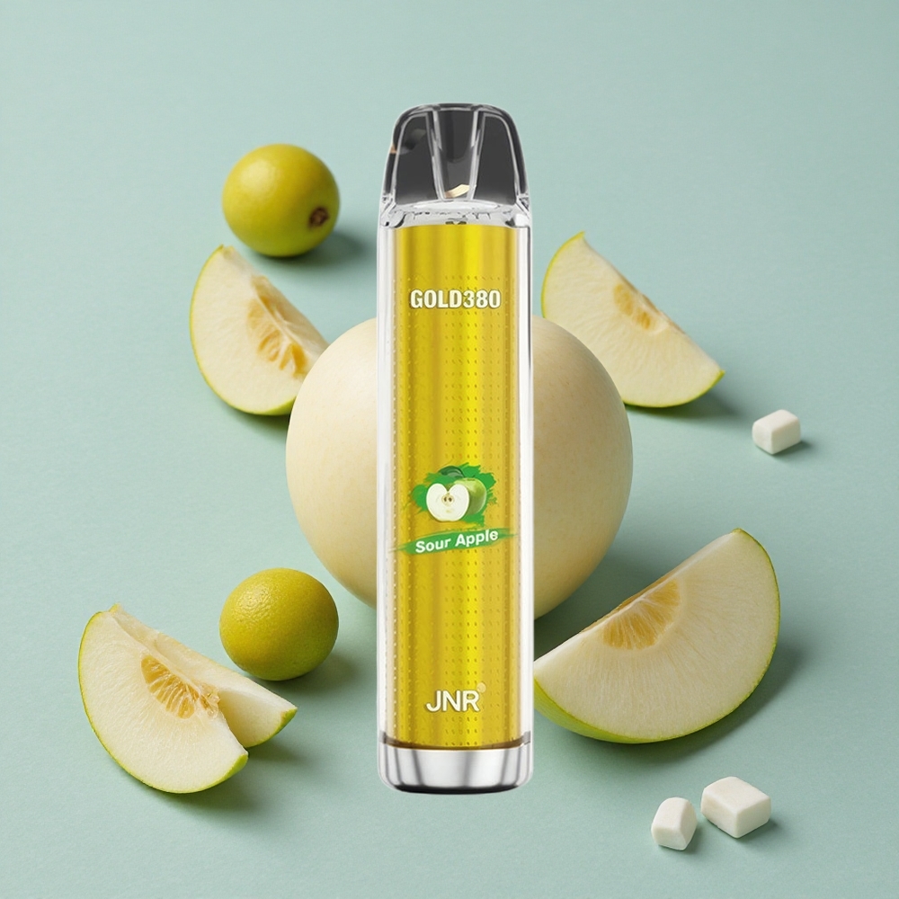 JNR Gold380 6000 Puffs Sauer Apfel Einweg-Vape 13ml vape großhandel Deutschland