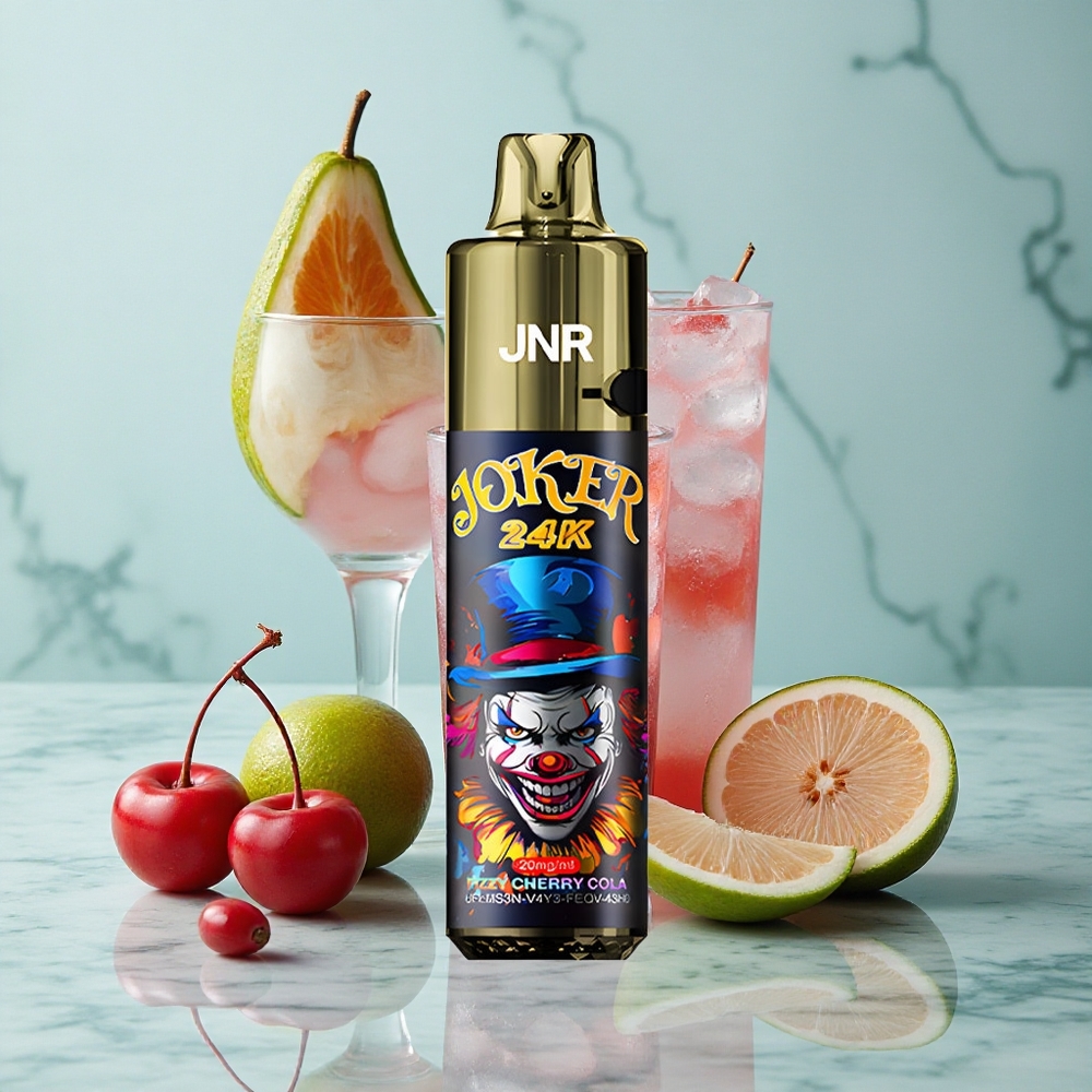 JNR Joker 24000 Puffs Fruchtige Kirsch-Cola 2+10ml Nachfüllbar vape großhandel Deutschland