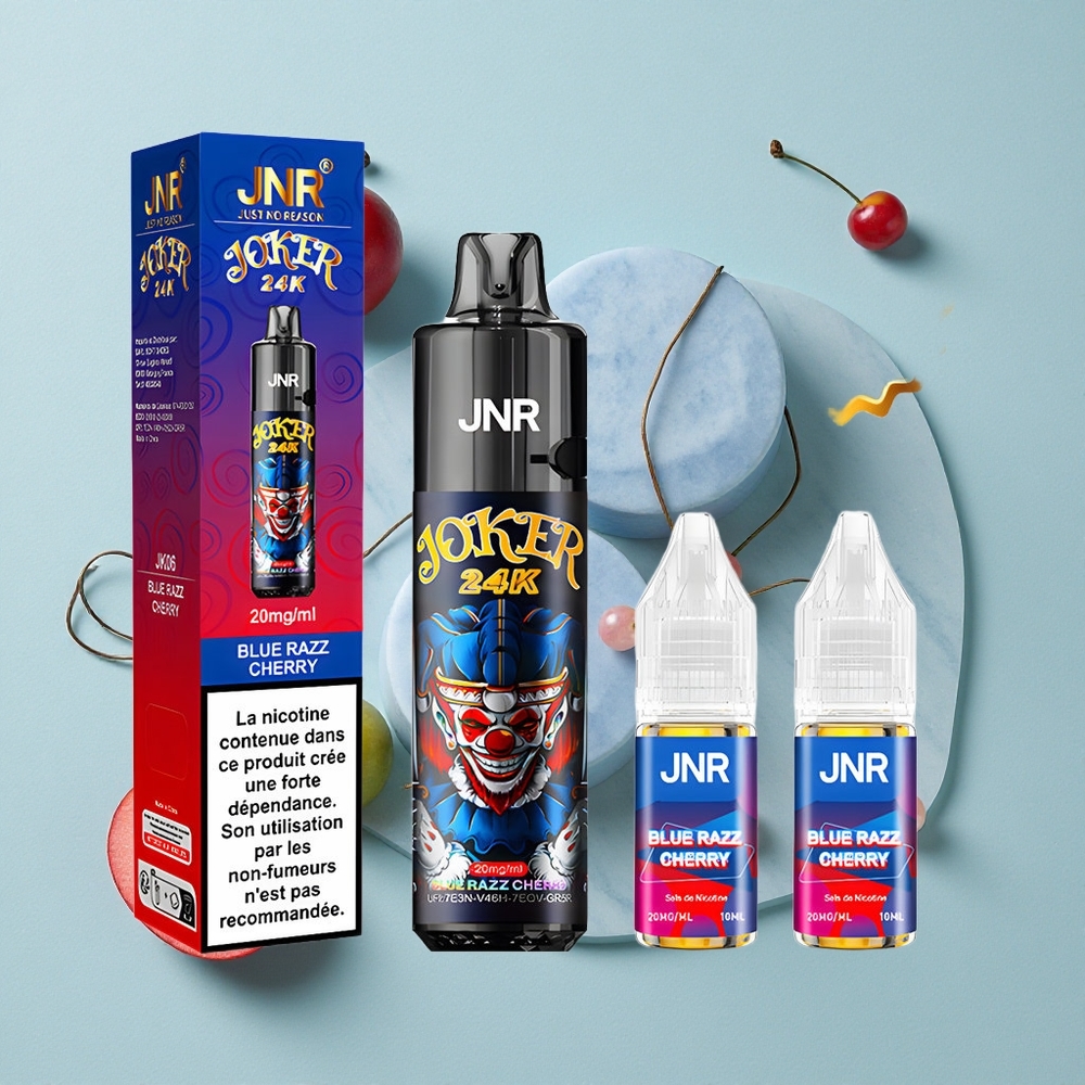 JNR Joker 24K Puffs Blau-Razz-Kirsche 800mAh Akku vape großhandel Deutschland