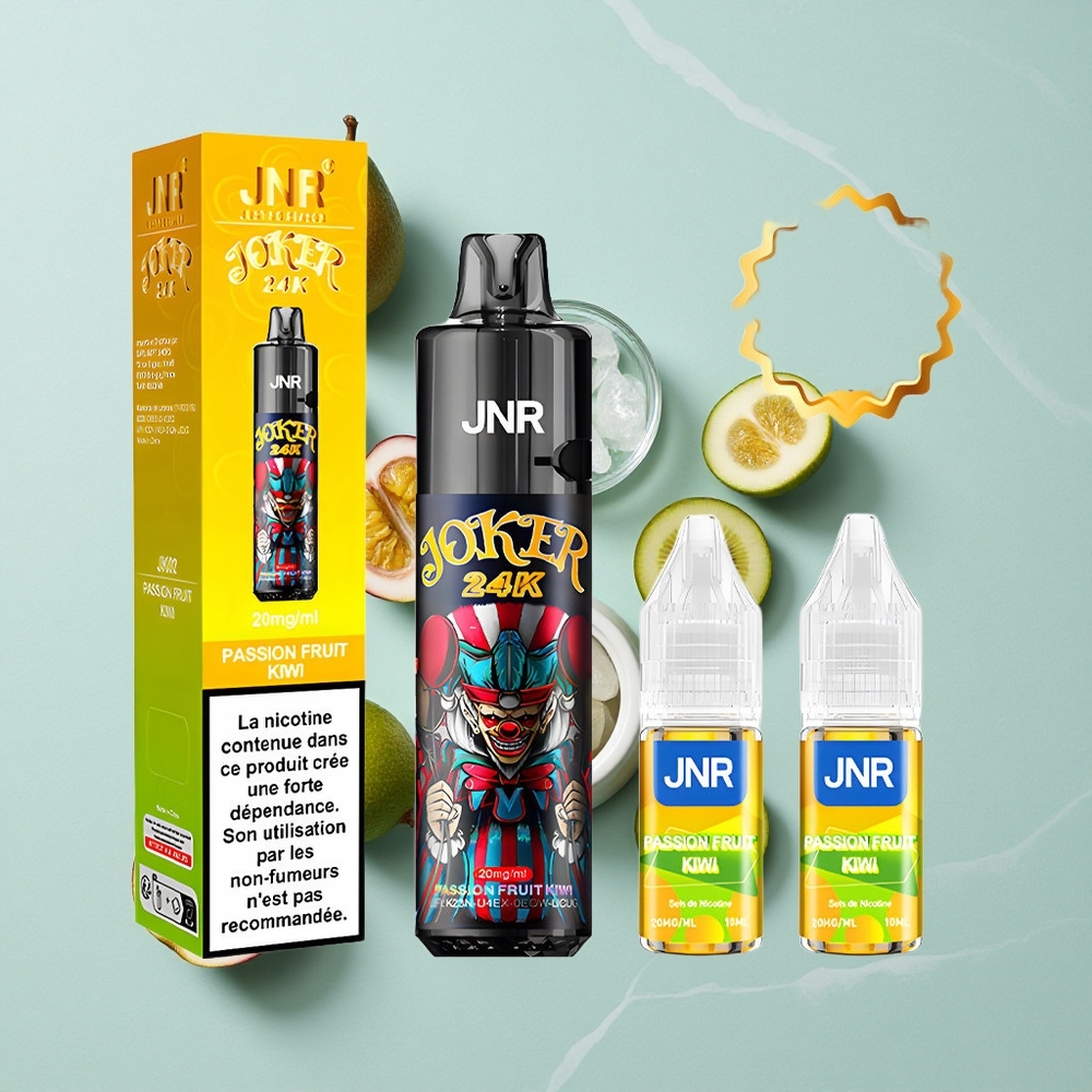 JNR Joker 24K Puffs Einweg-Vape Passionfrucht Kiwi 24000 Puffs 2 Nikotin vape großhandel Deutschland