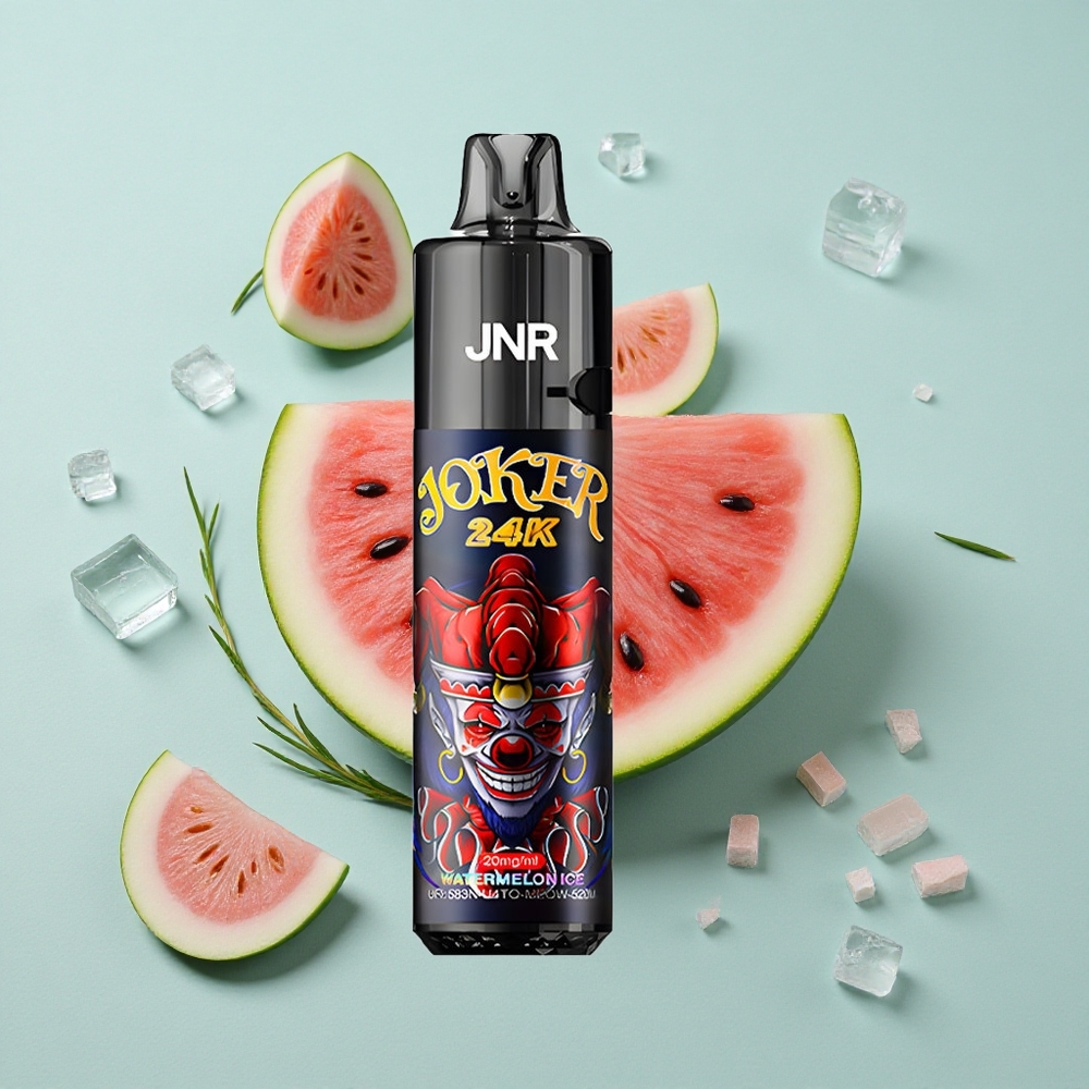 JNR Joker 24K Puffs Einweg-Vape Wassermelone Eis 800mAh Akku vape großhandel Deutschland