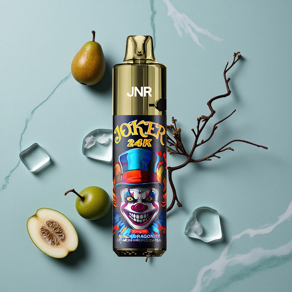 JNR Joker 24K Puffs Schwarz Drache Eis Refillable Pod Type-C vape großhandel Deutschland