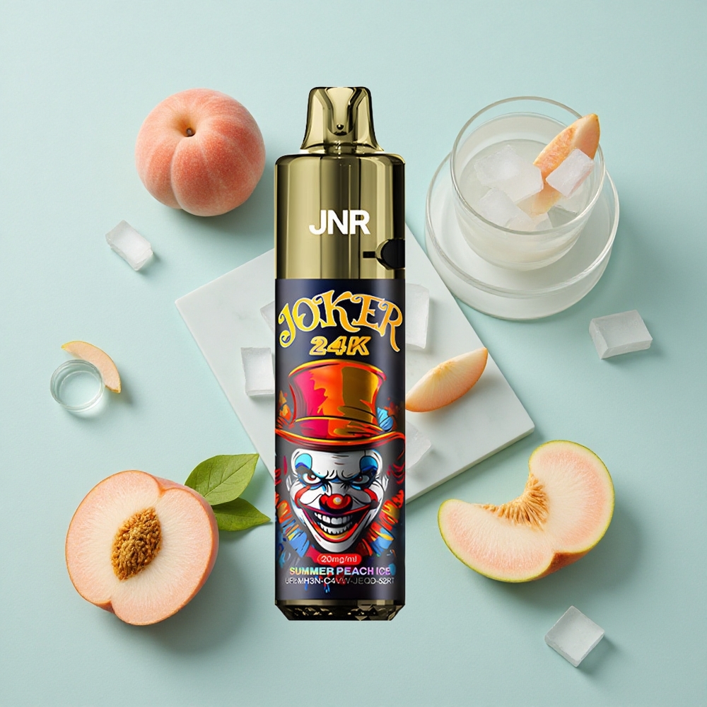 JNR Joker 24K Puffs Sommer Pfirsich Eis Refillable Pod Typ-C Laden vape großhandel Deutschland