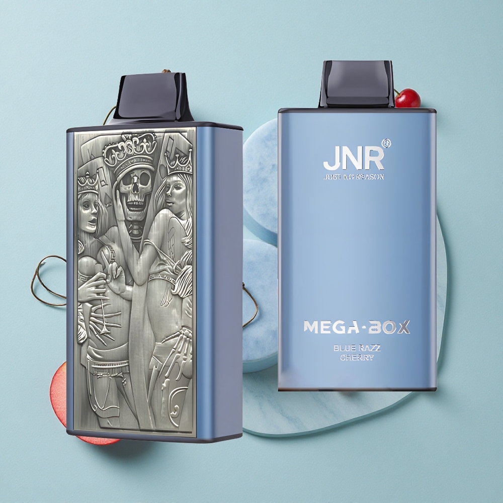 JNR Mega Box 25000 Puffs Blue Razz Kirsche 30ml E-Liquid vape großhandel Deutschland