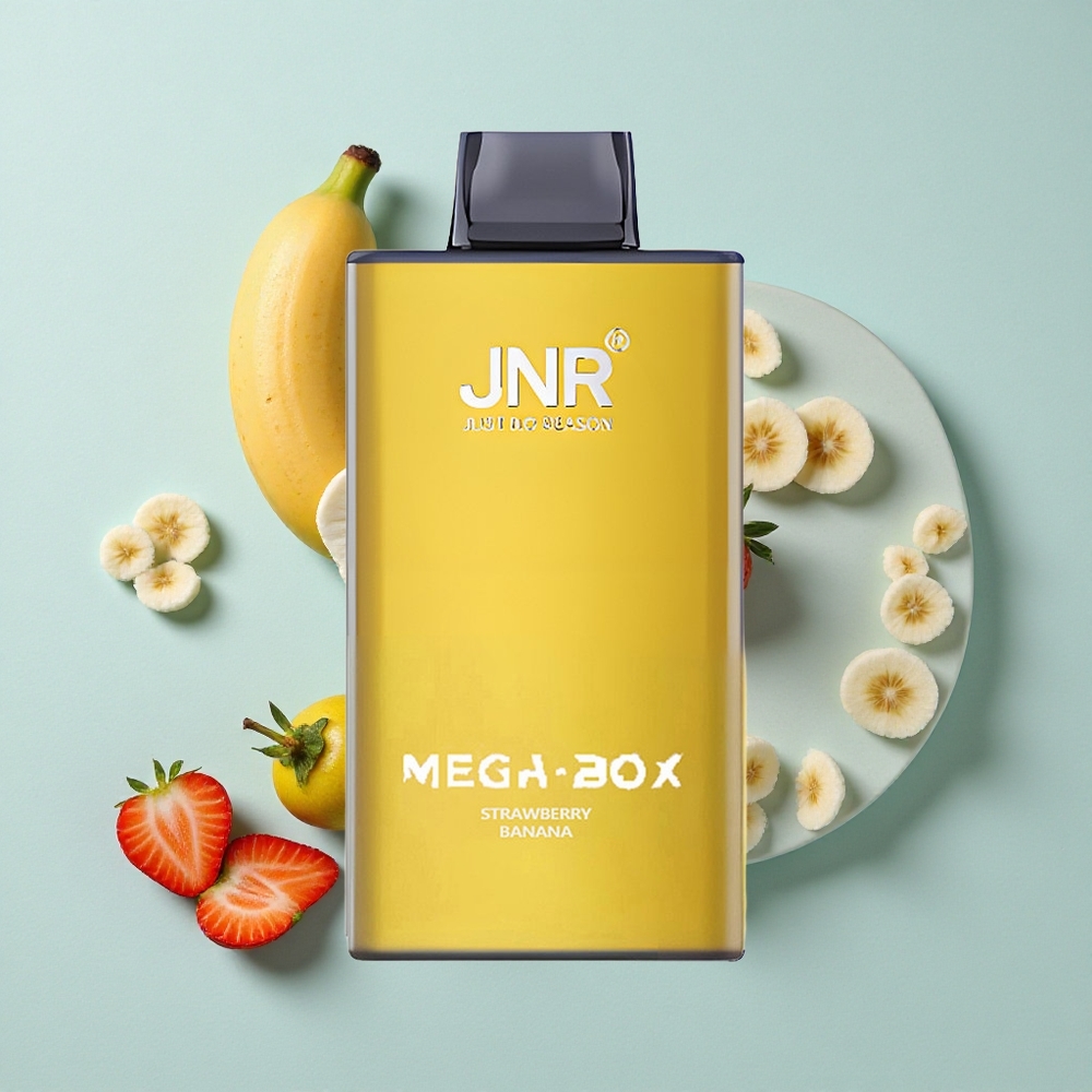 JNR Mega Box 25000 Puffs Erdbeer Banane 30ml E-Liquid vape großhandel Deutschland